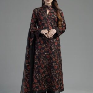 3pc karndi chiffon dupatta