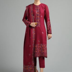 3pc karandi shawl suit