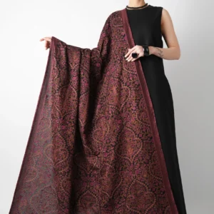 Jacquard Shawl Suit – BNL2917 Black